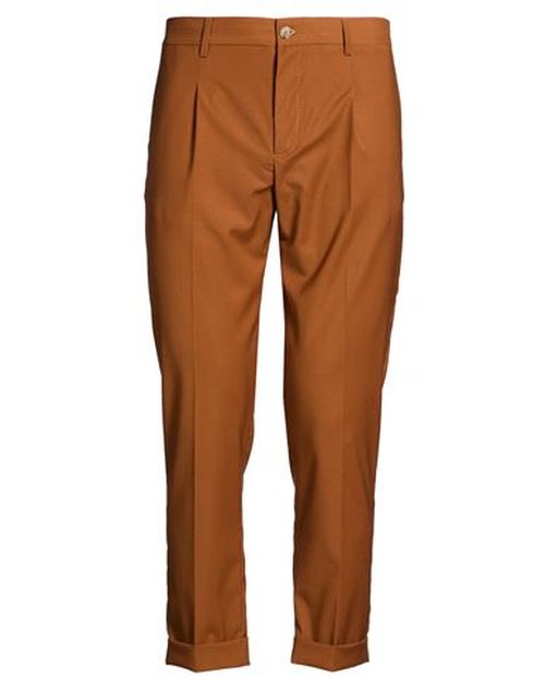Man Pants Camel Size 30 Polyester, Viscose, Elastane