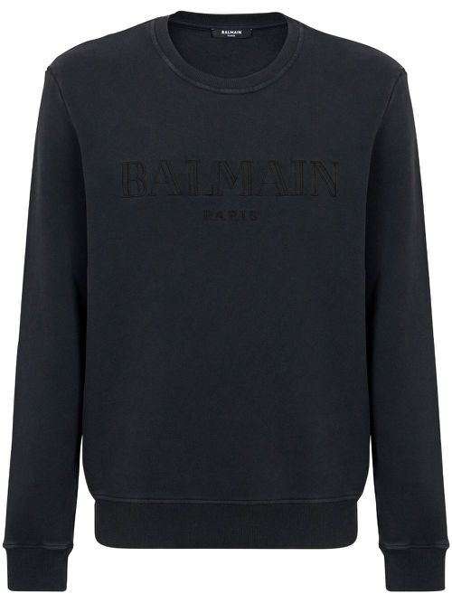 Vintage cotton sweatshirt - Grey