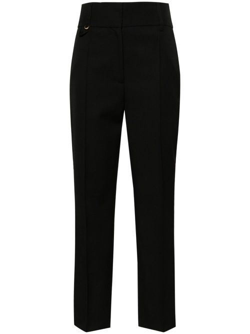 Le Pantalon Court cropped trousers - Black