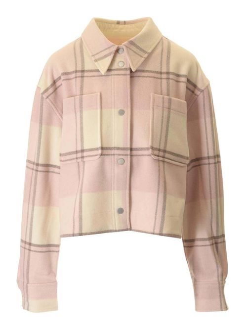 Boxy Fit Flannel Shirt