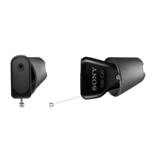 CRE-C20 CIC Self-fitting OTC Rechargeable Hearing Aids - Black