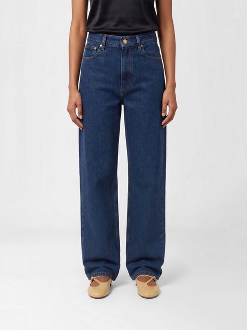 Jeans Woman color Denim