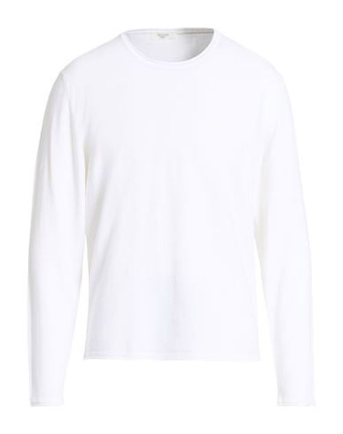 Man Sweater Ivory Size 36 Cotton