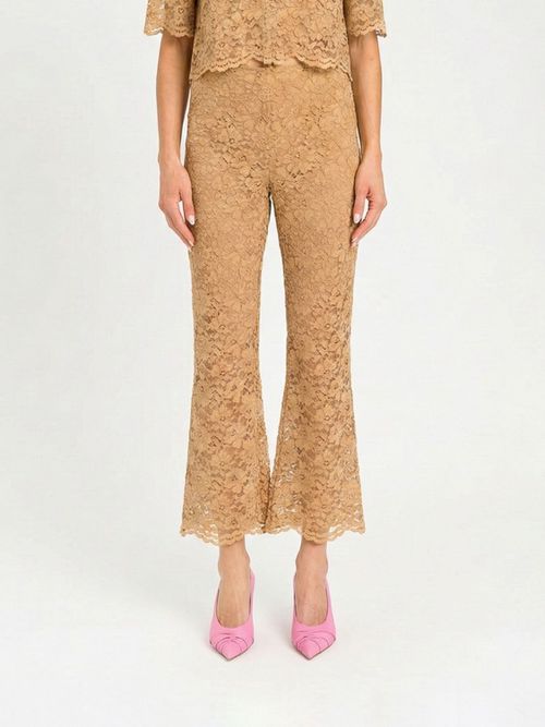 Pants Woman color Beige
