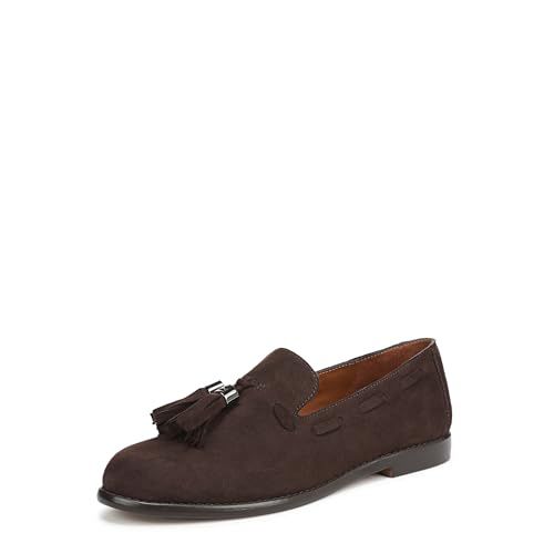 Franco Sarto Womens Hartlie Loafer Hickory Brown Suede