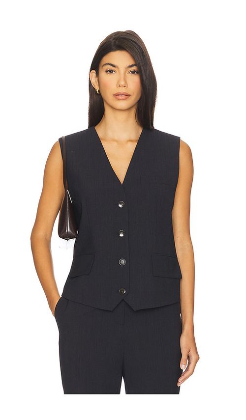 HERSKIND Atlas Vest in Navy. -  38 also in 32, 34