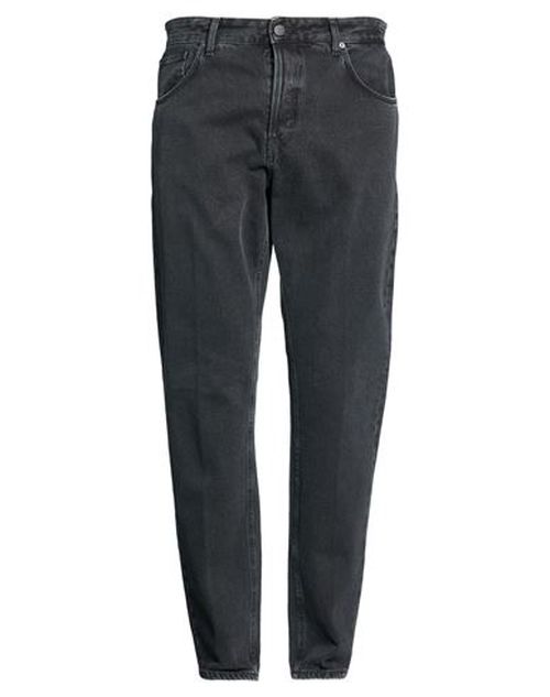 Man Jeans Black Size 33 Cotton