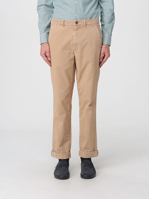 Pants Men color Beige