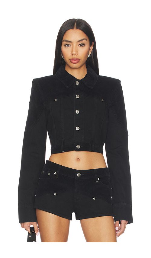 Ksubi Slim Trucker Jacket in Black. XS. Also in S
