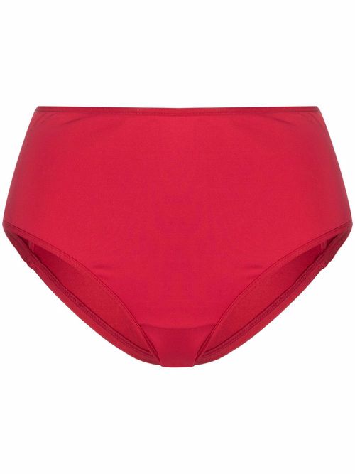 Dame De Paris high-waisted briefs - Red