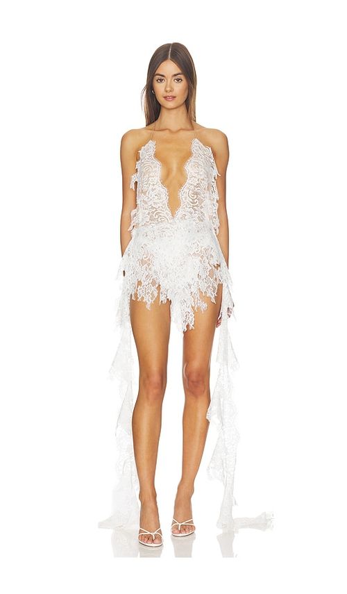 The Dolls House Libbi Dress in White. - M also in