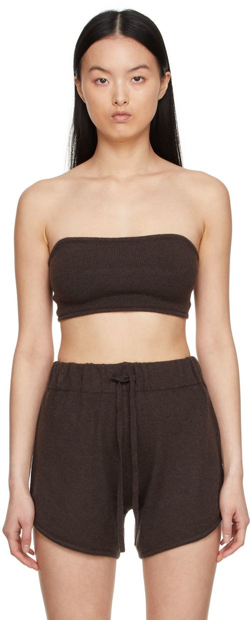 SSENSE Exclusive Brown Cellar Bra