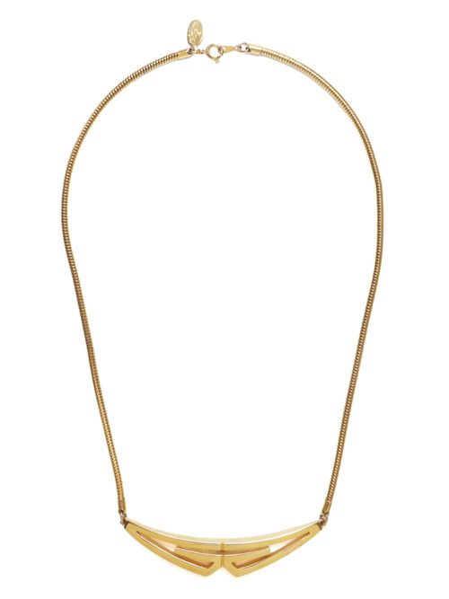 1990s 4G-pendant necklace - Gold