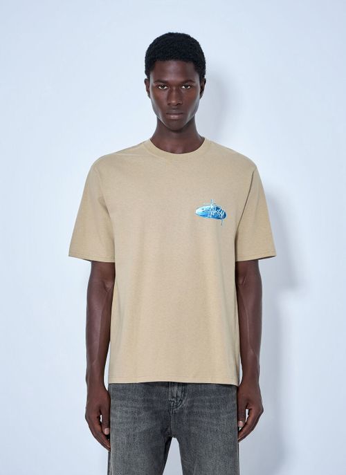 Wave Oval T-shirt - Man T