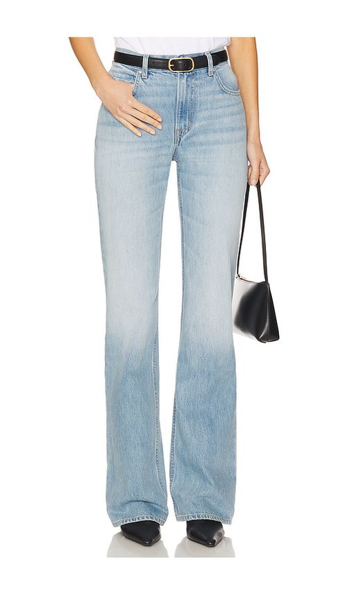 GRLFRND Danie Mid Rise Boot Jeans in Blue. -  28 also in 23, 24, 25