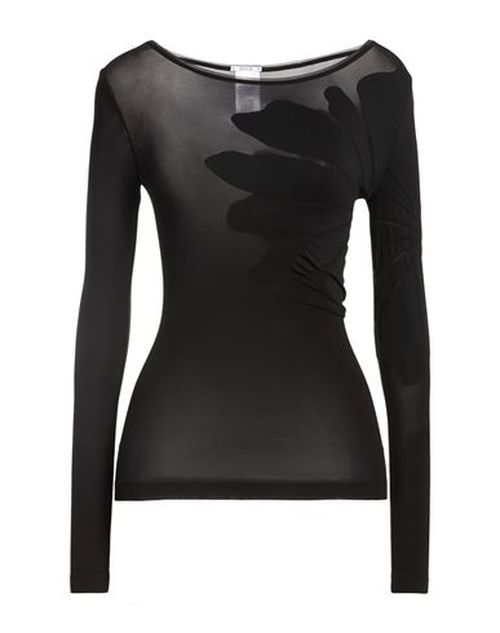 Woman Top Black Size XS Polyamide, Elastane