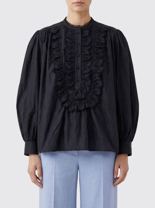 Top CHLOÉ Woman color Black