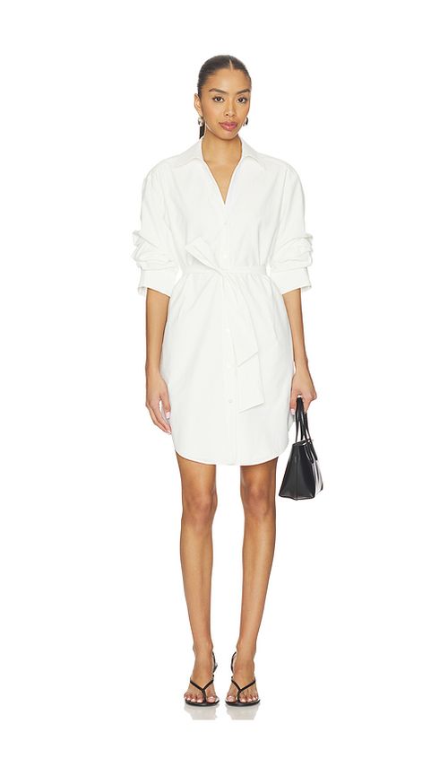 Brochu Walker Pia Dress in Ivory. L. Also in M