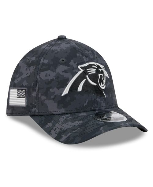 Men's Black Carolina Panthers 39THIRTY Flex Hat - Black