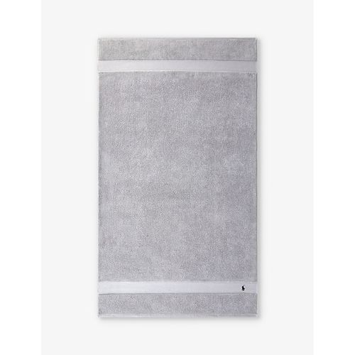 Andover Heather Andover Logo-embroidered Cotton Bath Sheet 90cm x 160cm Face Cloth