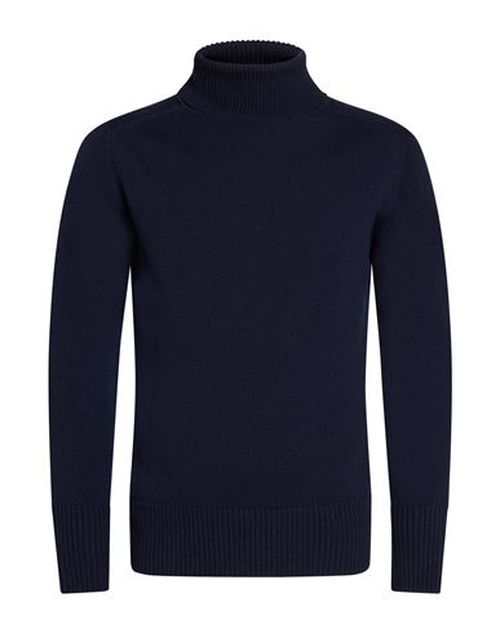 Man Turtleneck Navy Size 36 Cashmere