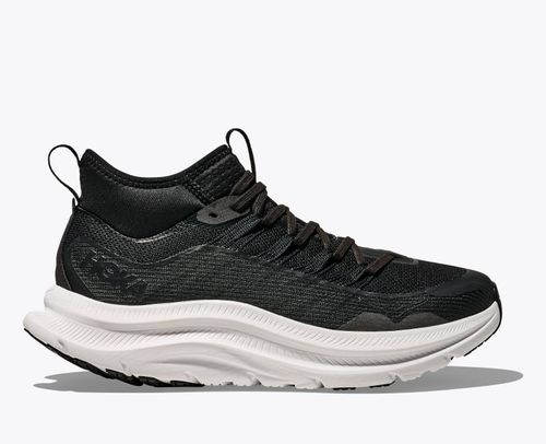 HOKA Women's Kawana Mid Shoes in Black/White