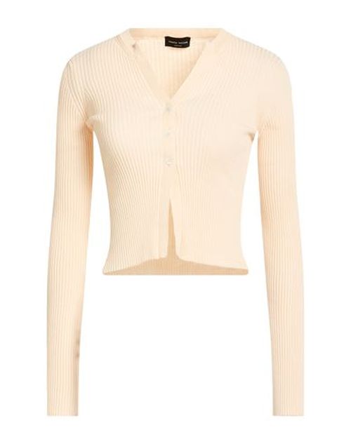 Woman Cardigan Sand Size S Cotton