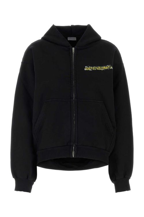Hoodie Sweatshirt — Black