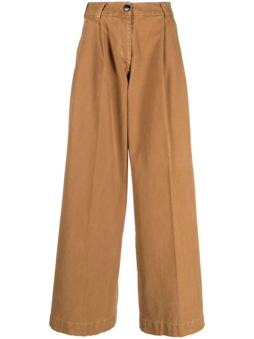 Gabriele Pasini Wide Leg Cotton Trouser