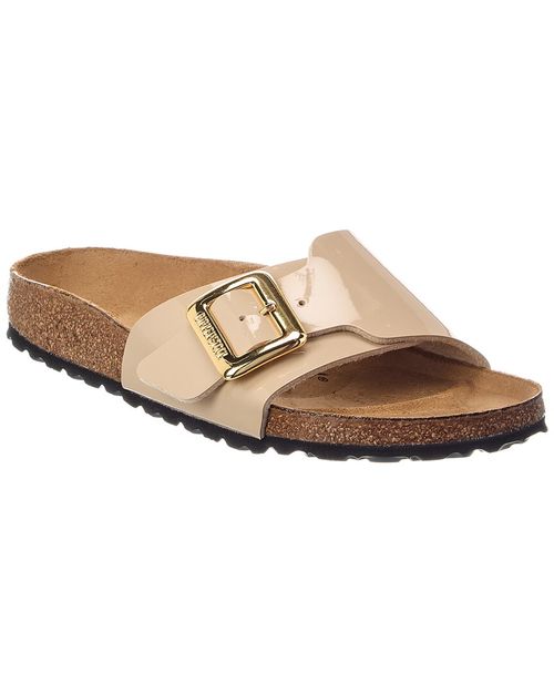 Catalina Cushion Buckle Leather Sandal