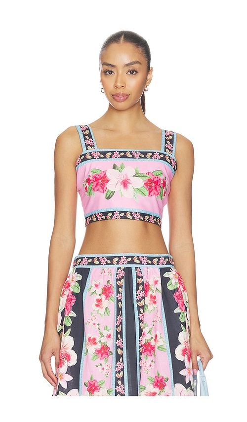 Yumi Kim Campari Top in Pink,Navy. - S also in XS, M