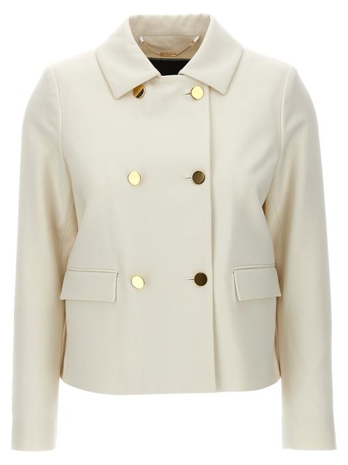 Cropped Double-breasted Jacket