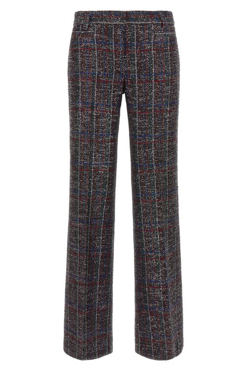 Sequin Tartan Pants