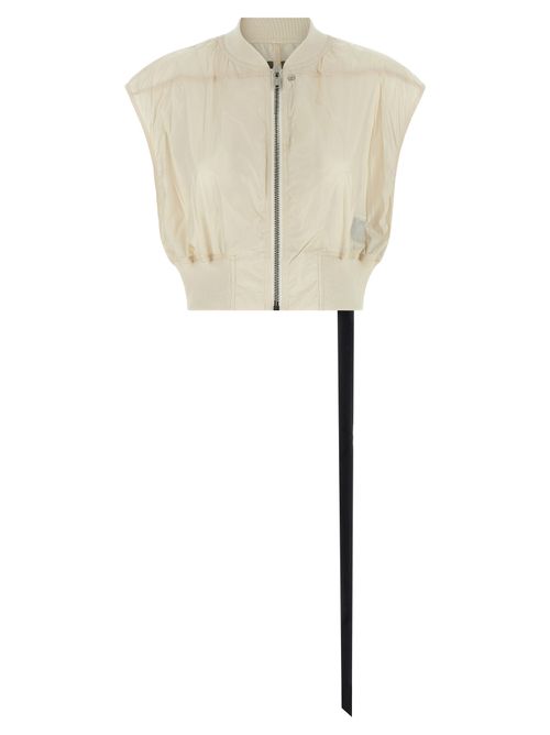 Tatlin Bomber Vest — Beige