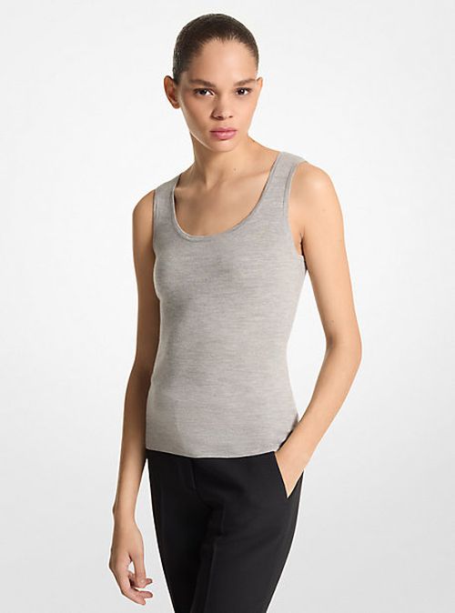 Bette Cashmere Scoopneck Tank