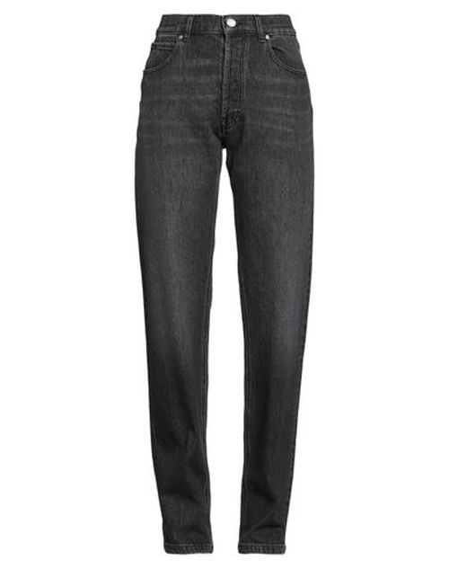 Denim Woman Jeans Black Size 29 Cotton, Elastane
