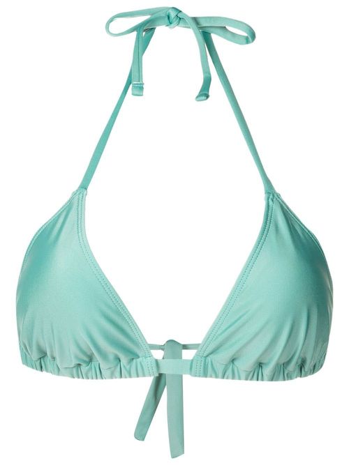 Lasmin ruched bikini top - Blue