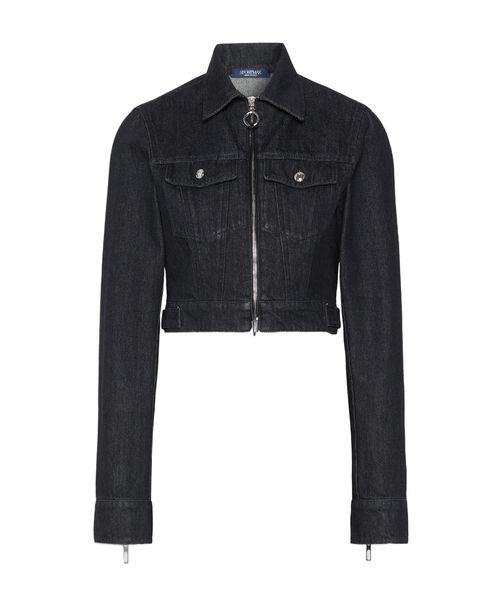 Pepe Cropped Denim Jacket