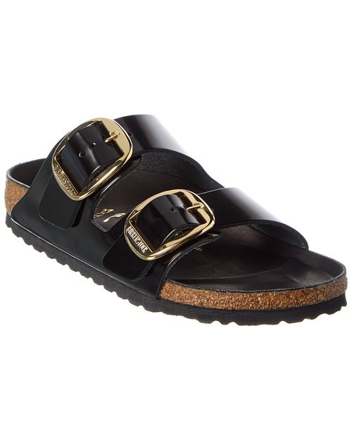 Arizona Big Buckle Narrow Leather Sandal