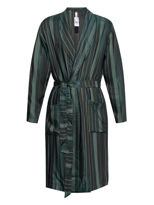 Striped robe - Green