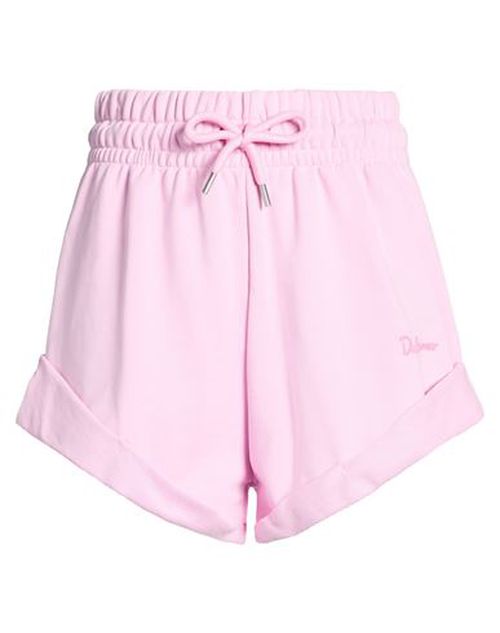 Woman Shorts & Bermuda Shorts Pink Size L Cotton