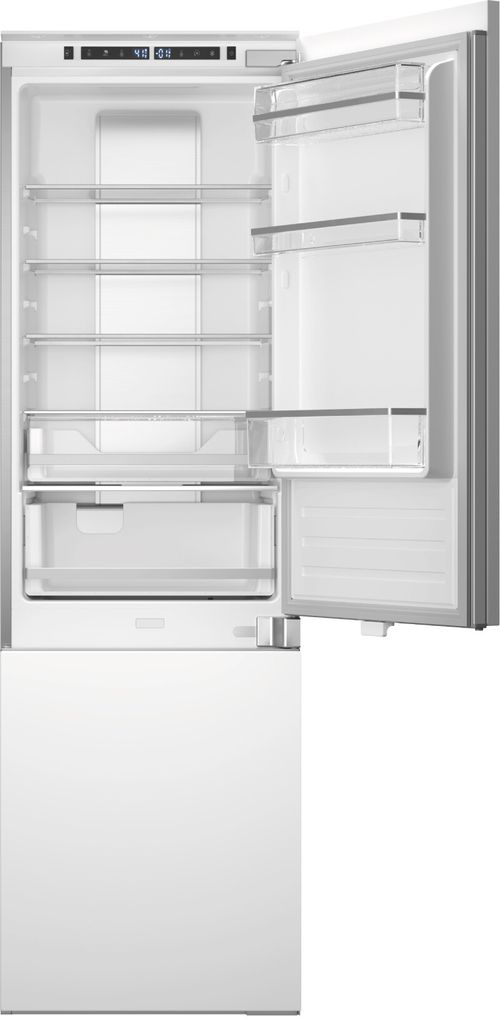 Bertazzoni 24 Inch 24" Built In Bottom Freezer Refrigerator REF24BMBPNB