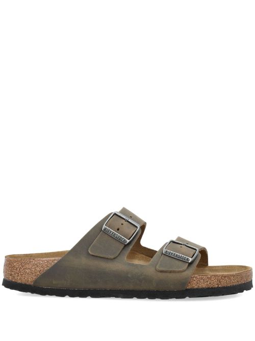Arizona Oiled leather sandals - Green
