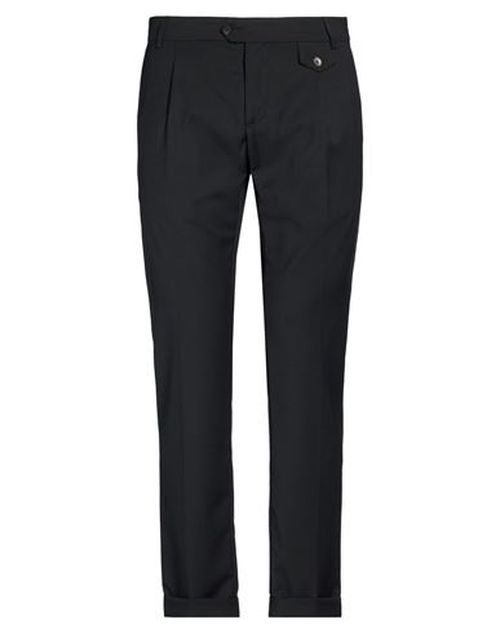 Roberto P Luxury Man Pants Black Size 33 Wool, Polyester, Elastane