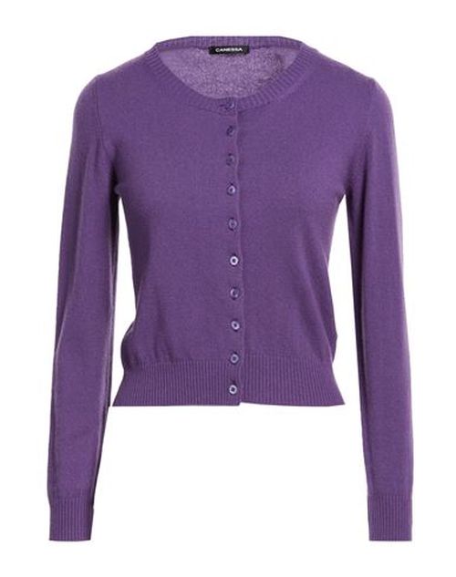 Woman Cardigan Purple Size 1 Cashmere
