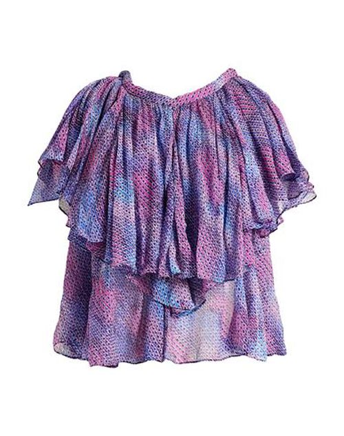 Woman Top Purple