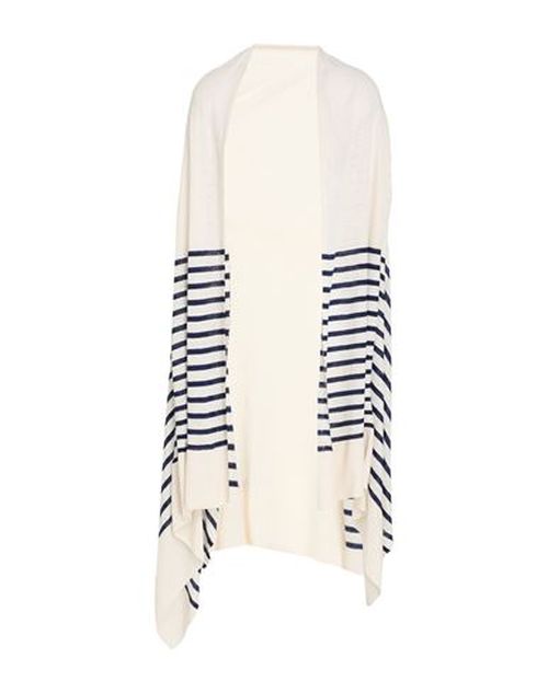 Woman Cardigan Ivory Size ONESIZE Linen