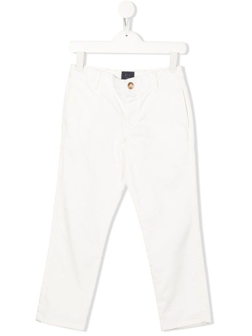 Straight-leg trousers - White