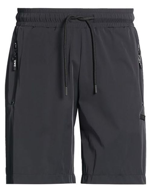 Man Shorts & Bermuda Shorts Black Size 30 Polyamide, Elastane