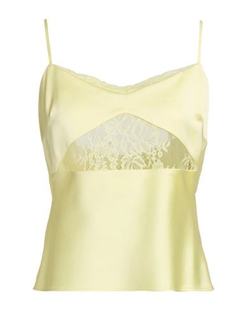 Woman Top Yellow Size S Polyester